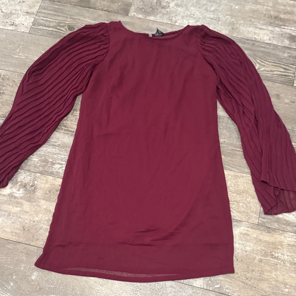 Fire Los Angeles Rich Burgundy Dress
